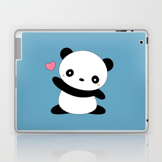 Kawaii Cute Panda Bear Laptop Ipad Skin By Wordsberry Society6 Pink, panda, wallpaper, wallpapersafari name : society6