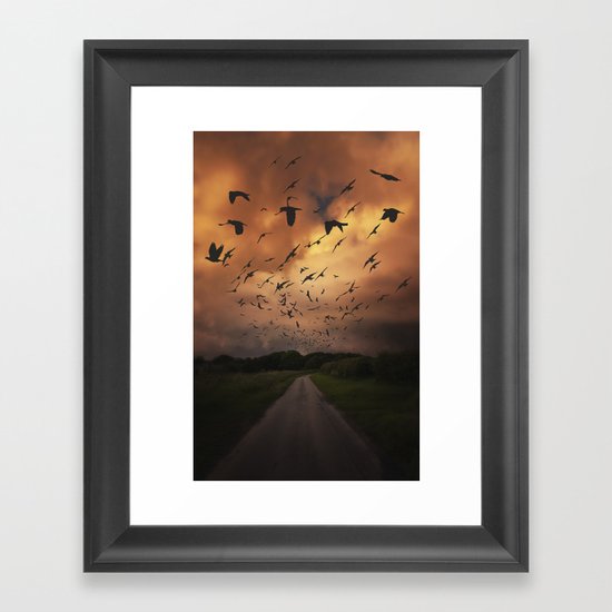 Nightfall Framed Art Print