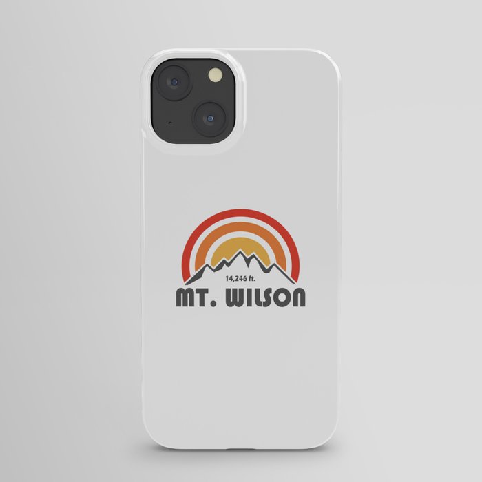 Mt. Wilson Colorado iPhone Case