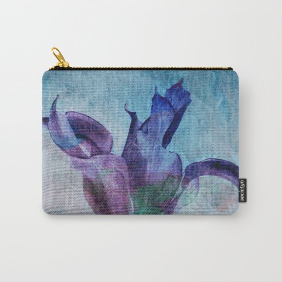 A Misterious Flower Carry-All Pouch