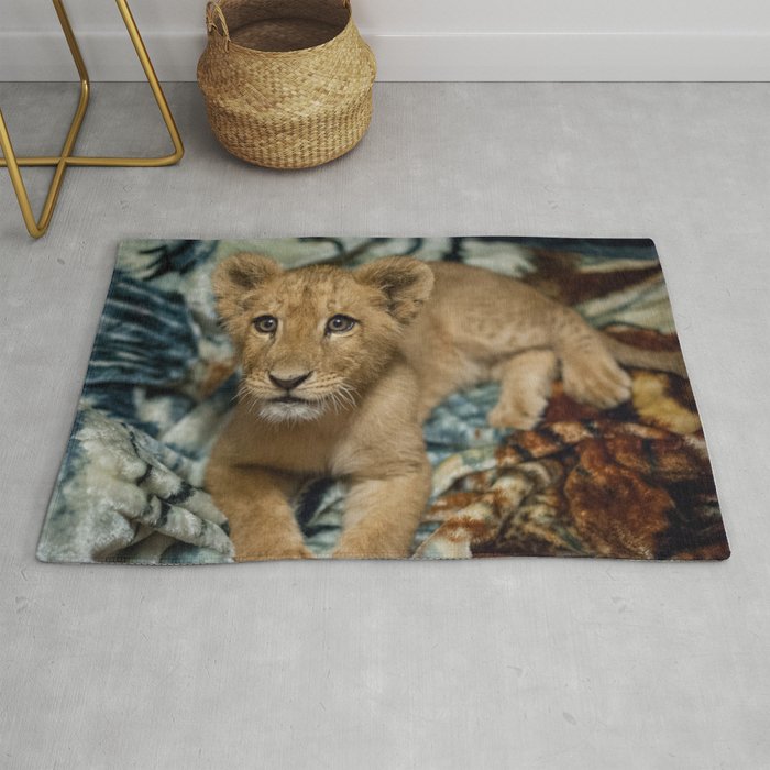 Lambert the Lion and His Blanket Rug
