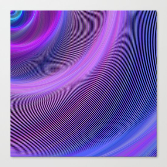 Purple storm Canvas Print