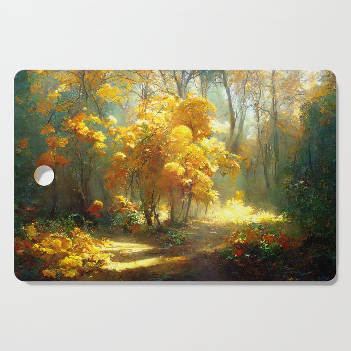 Whispers of Autumn Cutting Board