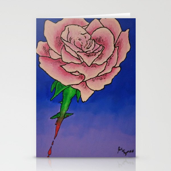 Every Rose has Thorns Stationery Cards
