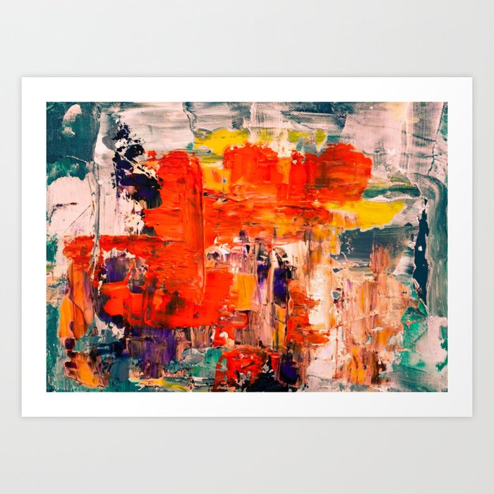 Contemporary Abstract Art Art Print