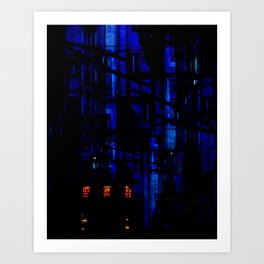 Idle in the Canyon Art Print