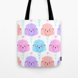 Cotton Candy Dogs Tote Bag