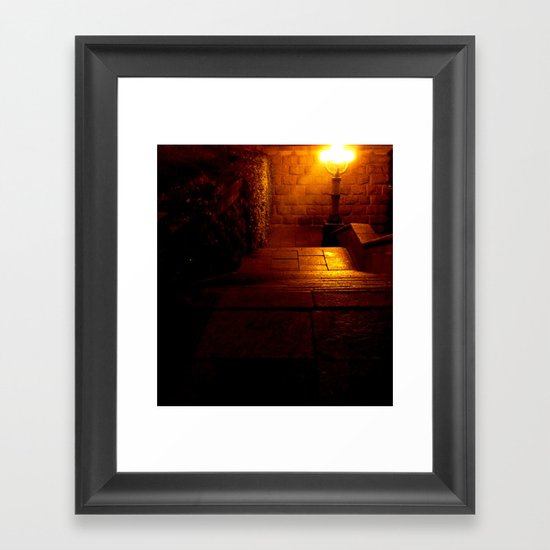 Night Crest 5 Framed Art Print