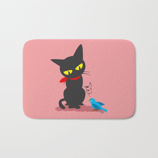 Bird song Bath Mat