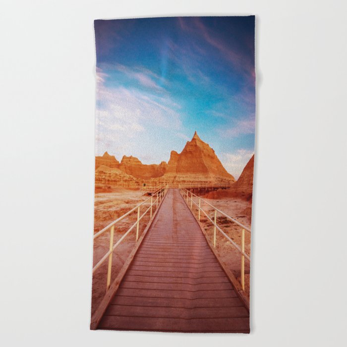 Into the Unknown Beach Towel