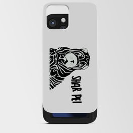 Shar Pei in Sharpie iPhone Card Case