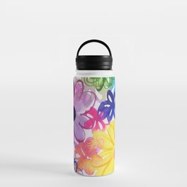 rainbow flowering Water Bottle
