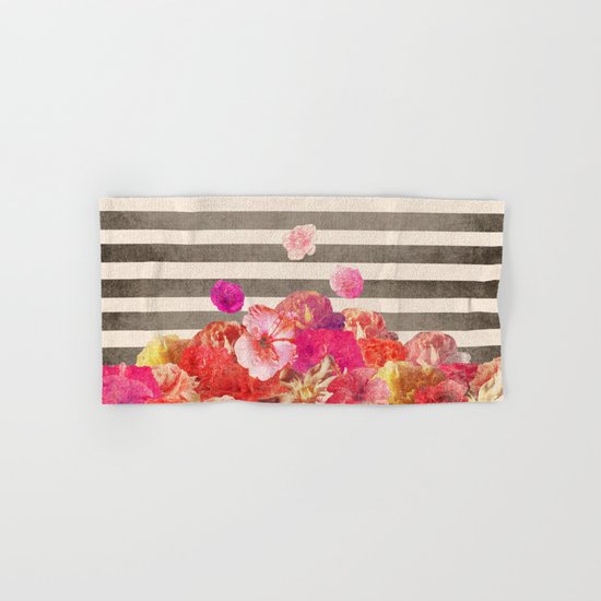 Vintage Floraline Hand & Bath Towel