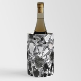 Silver Mirrored Mosaic Wine Chiller
