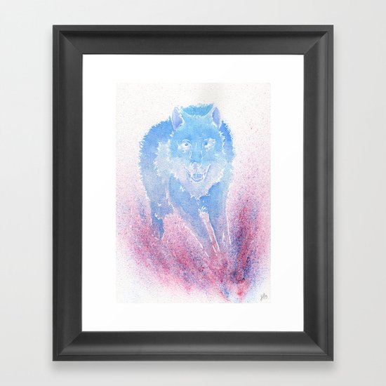 Wild Run Framed Art Print