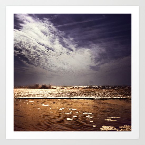The Wine-Colored Sea Art Print
