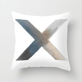 X Throw Pillow
