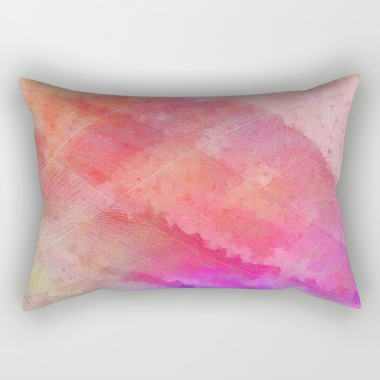 Multicolored abstract 2016 / 008 Rectangular Pillow