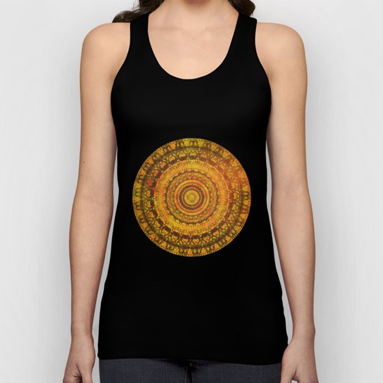 Sun Mandala 5 Unisex Tank Top