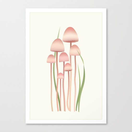 Mushrooms Canvas Print
