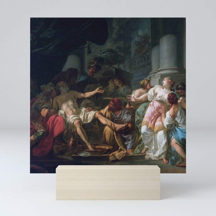 David, the death of Seneca  Mini Art Print