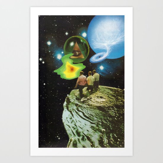 Step Into The Void Art Print