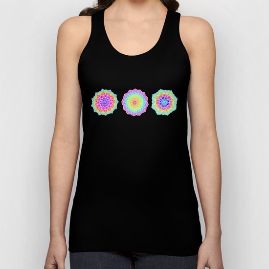 Psychedelic Summer Unisex Tank Top