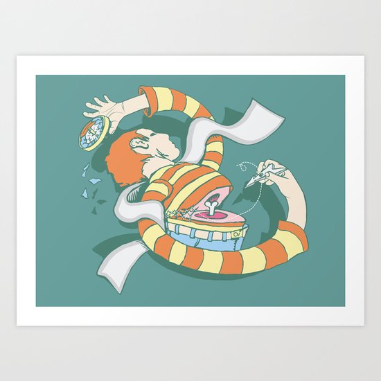 Put Yourself Back Together Again Art Print