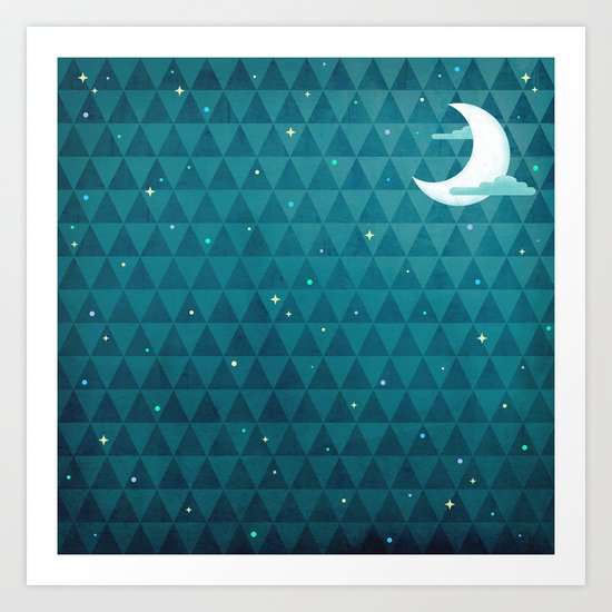 Night Sky Art Print