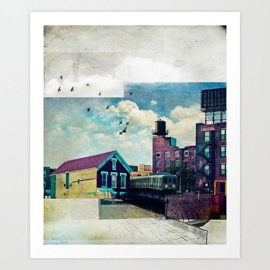 The Rooftop #4 Art Print