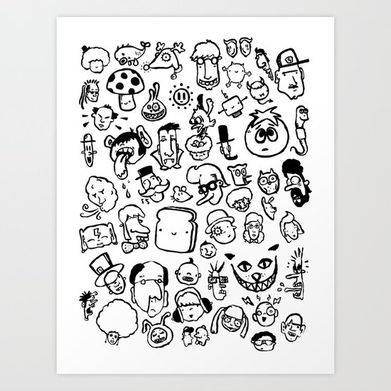 Comic Sans Art Print