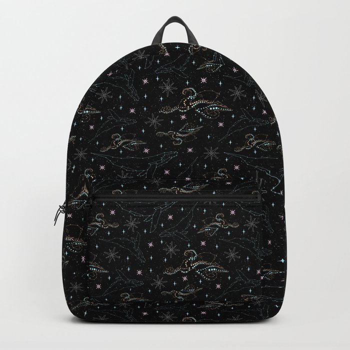  Night Dive Whale Constellations Backpack