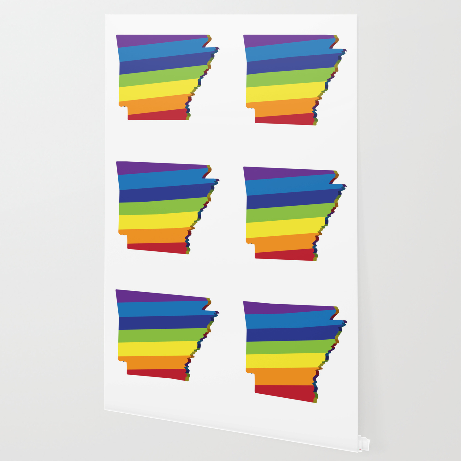 Arkansas Rainbow Flag Lgbt Pride Wallpaper By Magnum Society6