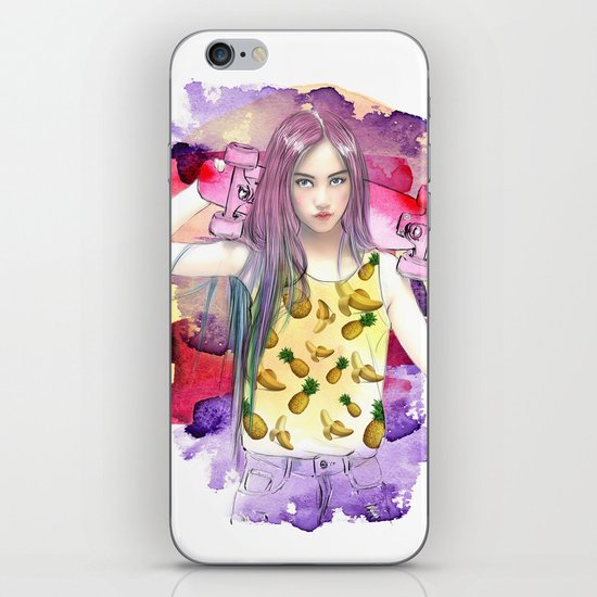 Pineanana Express iPhone & iPod Skin