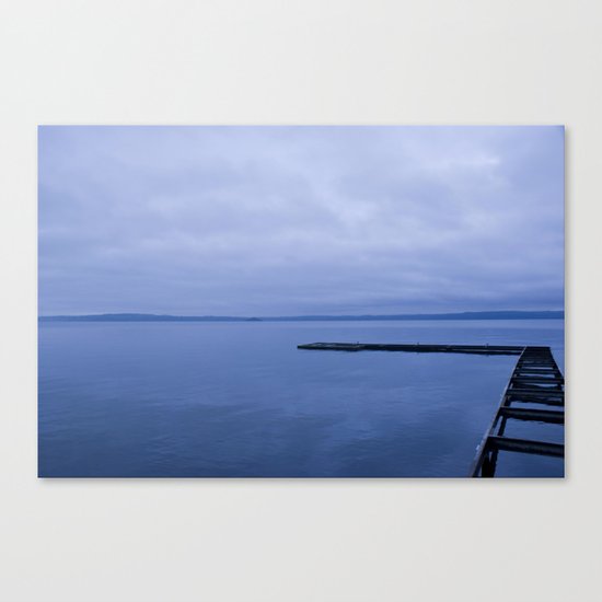 Blue Lake Canvas Print