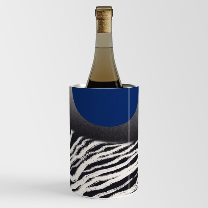 Metallic sheet cut out Wine Chiller