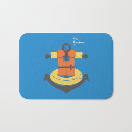 I Refuse To Sink Bath Mat