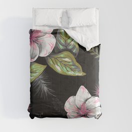 Magnolias Canvas Comforter