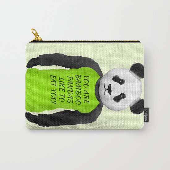 Panda You are Bamboo Carry-All Pouch