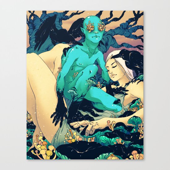 Sleep Paralysis Canvas Print