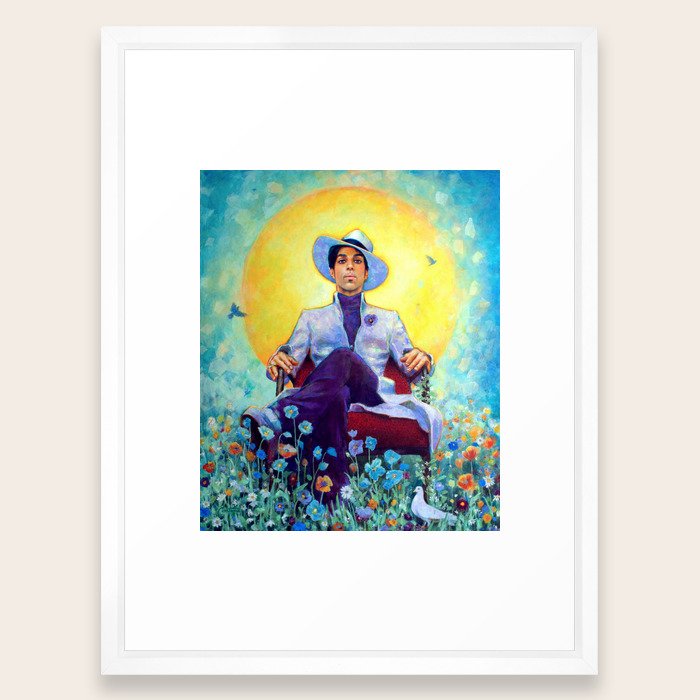 The Sun Prince Framed Art Print By Constancebrantley Society6 The Sun Prince Framed Art Print