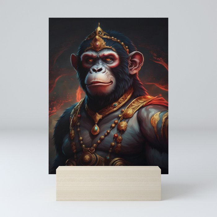 Legendary Warrior-Ape No.1 Mini Art Print