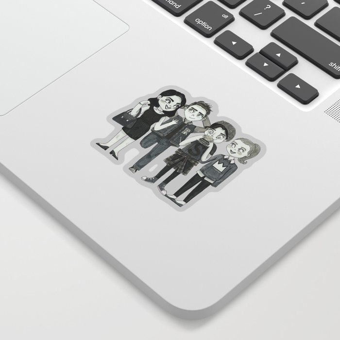Riverdale Archie Veronica Betty Jughead Sticker By Conshillustration Society6
