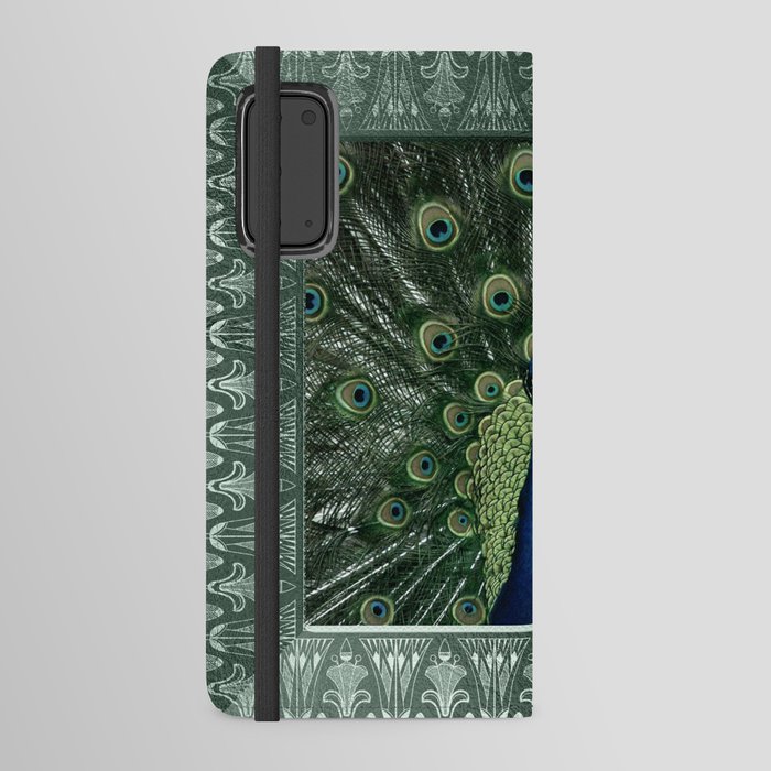 Peacock Art Android Wallet Case