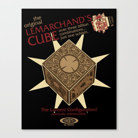 Lemarchand's Cube - Hellraiser Canvas Print