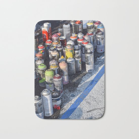An Artist's Tools Bath Mat