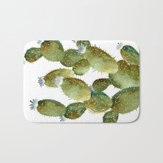 BIG Cactus! Bath Mat