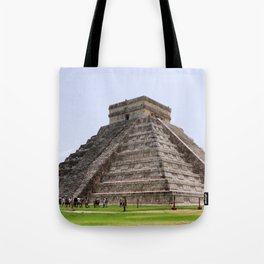 Mexico Photography - The Ancient Historical Building In Mexico Tote Bag