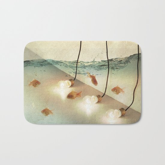 ideas and goldfish Bath Mat
