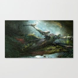Abandoned X-Wing Canvas Print